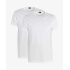 Alan Red Derby T-Shirt White 2 Pack